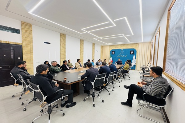 جلسه همکاران شهرداری اشکذر